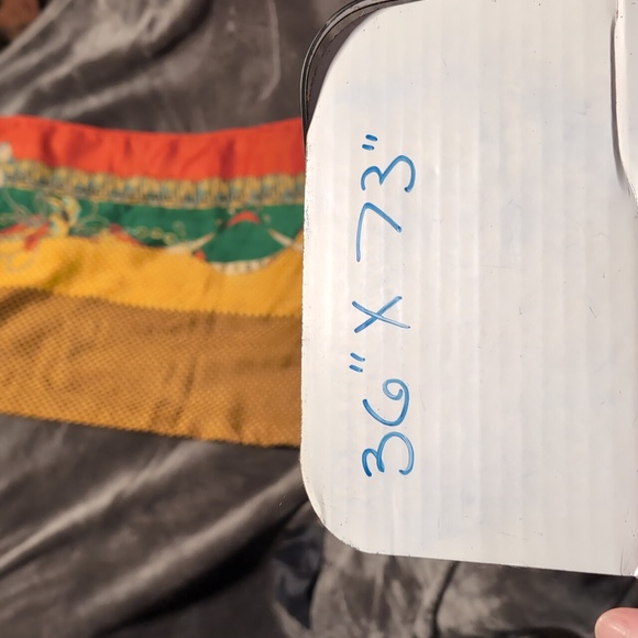 Colorful Patterned Scarf - Picture 4 of 4